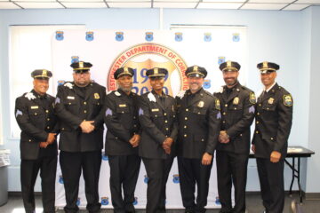 Westchester County Department Of Correction Swears In Newly Promoted Assistant Warden And Seven Sergeants