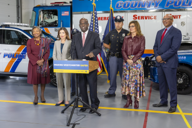 County Executive Ken Jenkins Joins With Governor Kathy Hochul to Announce Index Crime is Down in Westchester