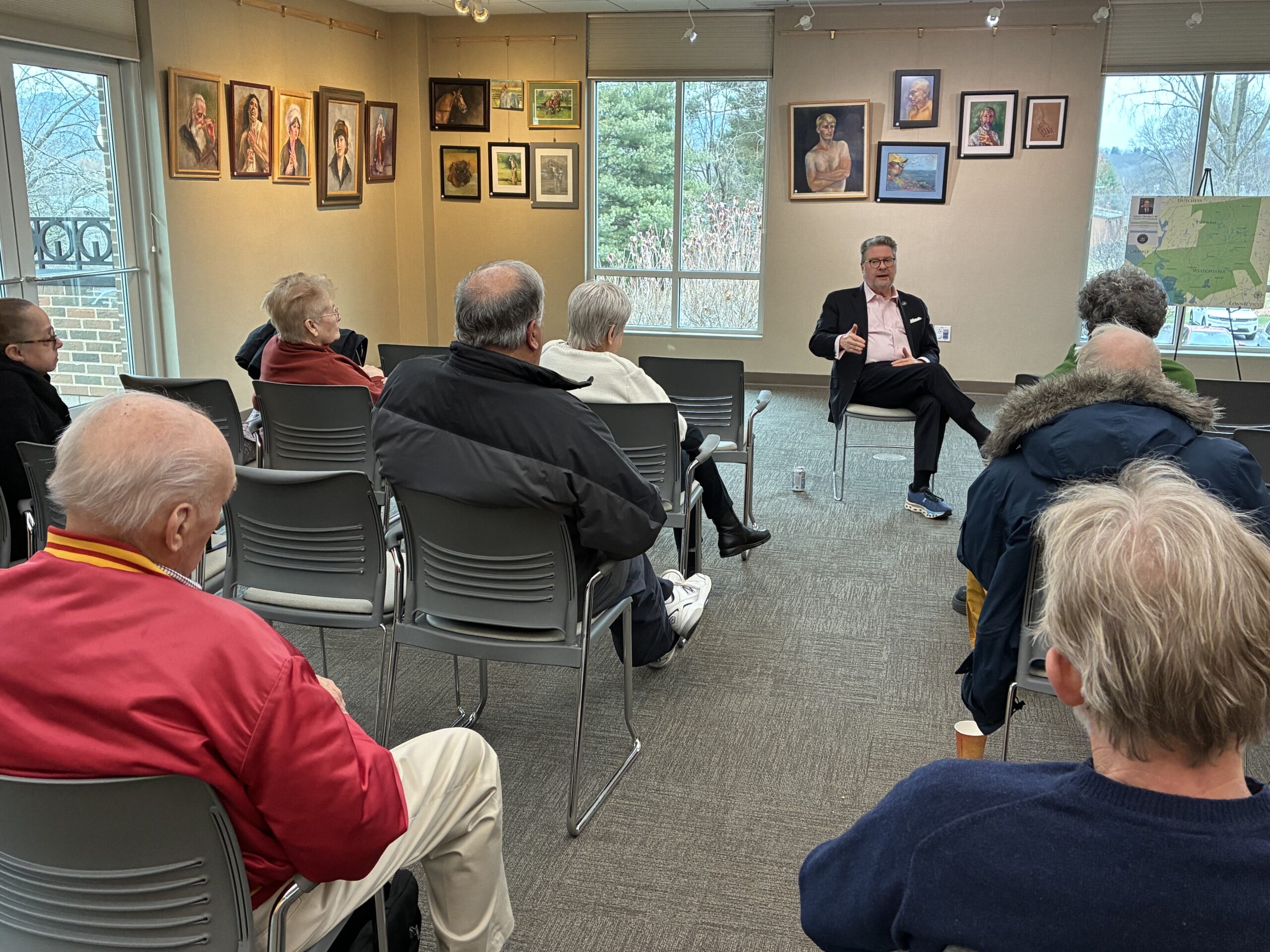 Harckham Hosts Coffee and Conversation Event in Montrose