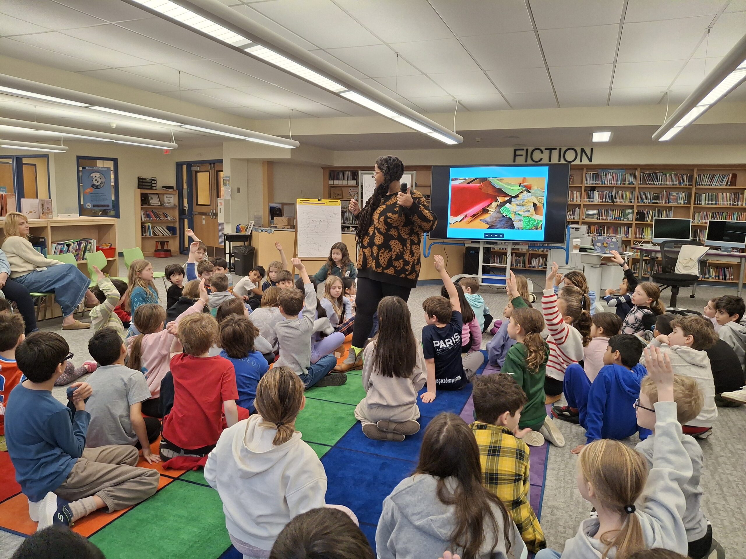 Author and Illustrator Oge Mora visits Todd School