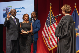 Kenneth W. Jenkins Sworn in as Westchester County Executive
