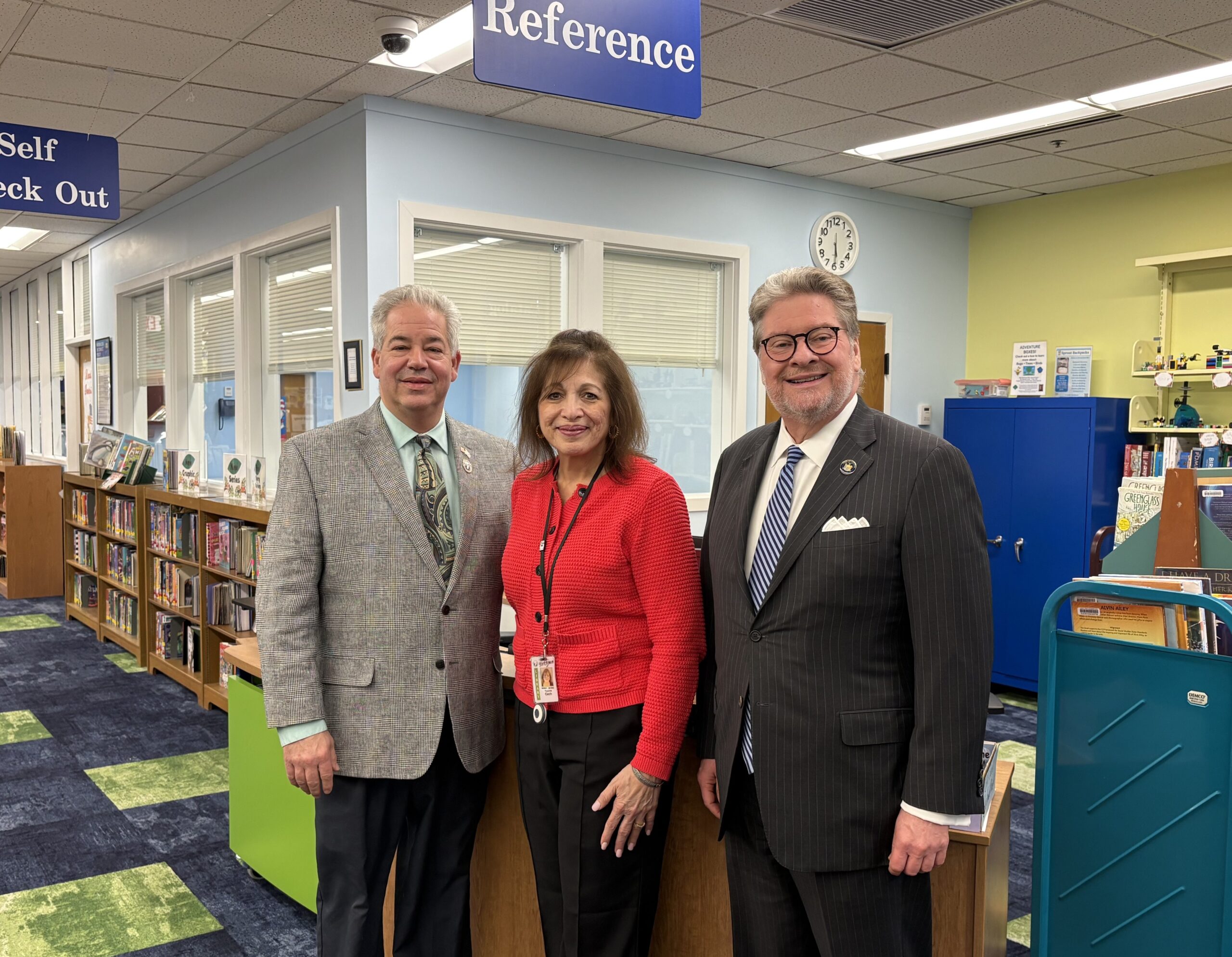 Harckham Announces Hart Library Improvements