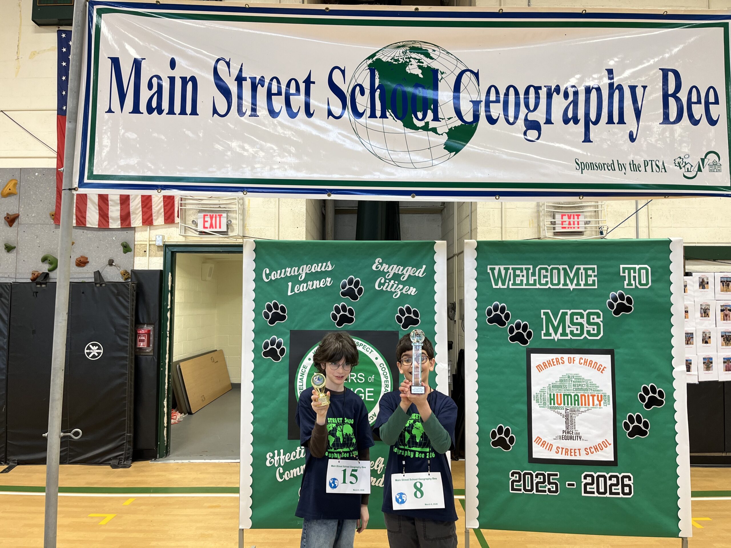 Main Stret School Hosts Annual Geography Bee
