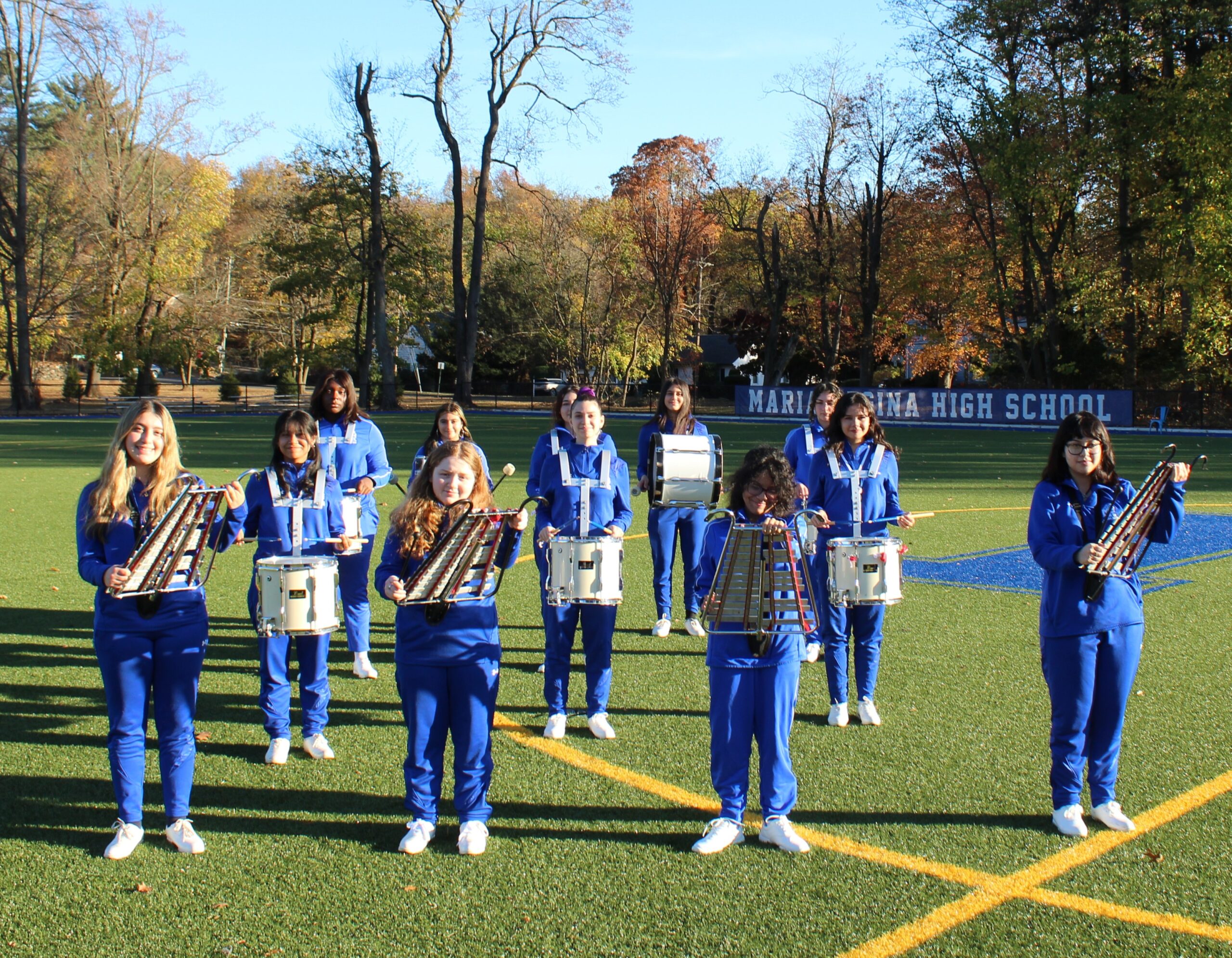Maria Regina HS History Making Marching Band to Again be only All Girls Group in Nyc St. Patrick’s Day Parade