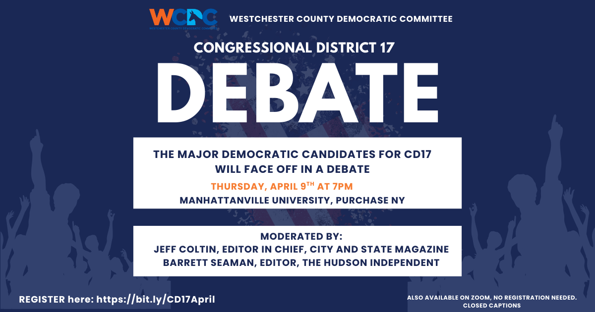 CD-17 Democratic Primary Debate