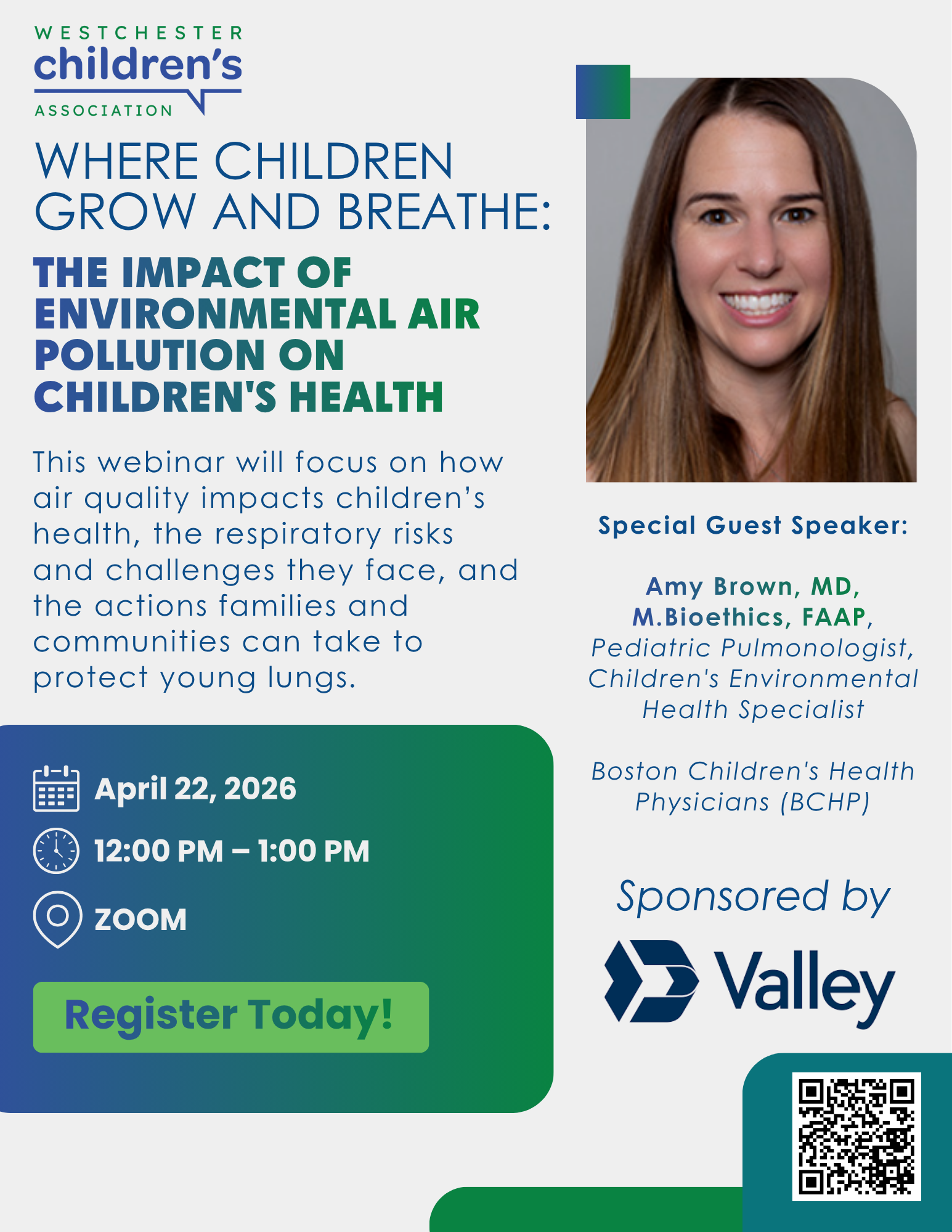 WCA Hosts Free Webinar on Air Quality and Children’s Health