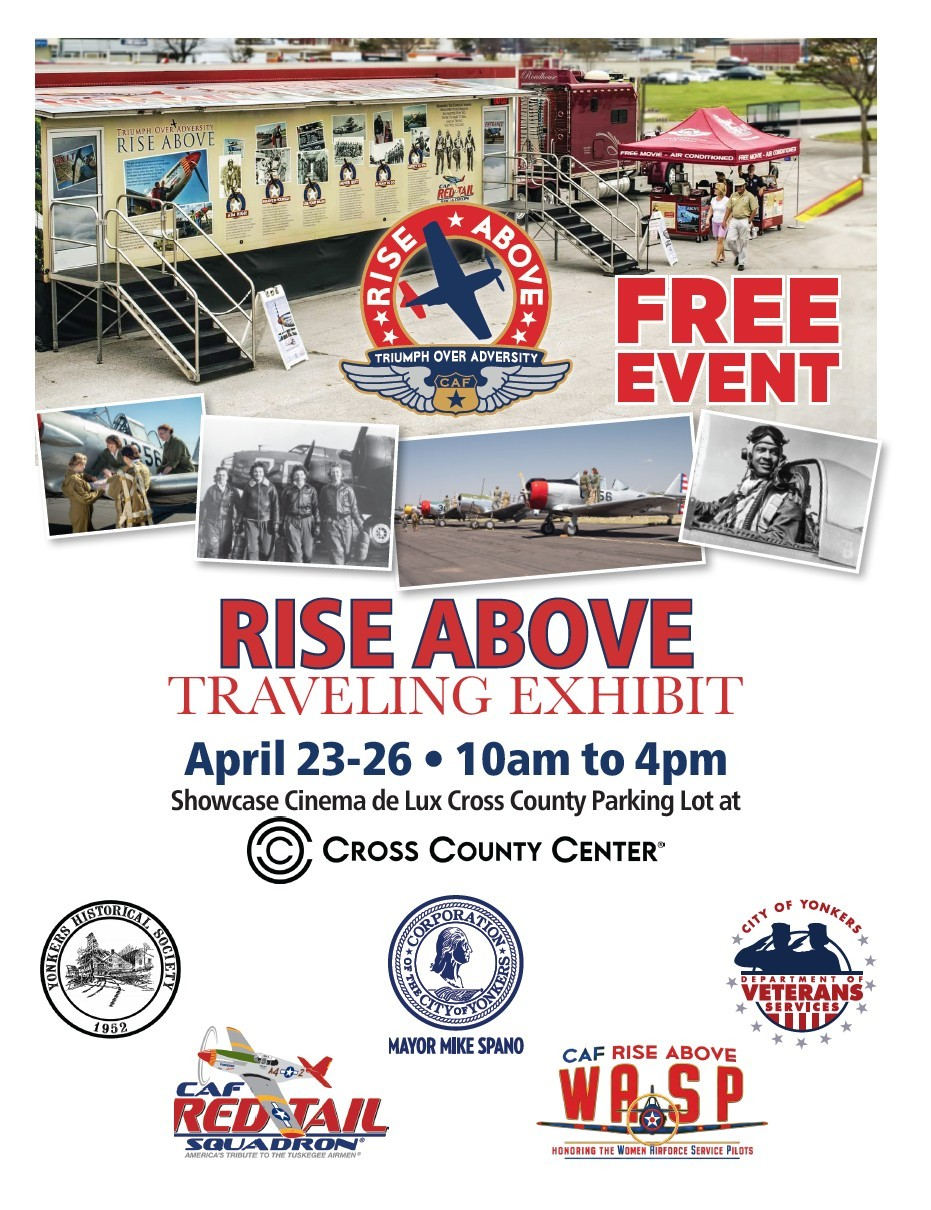 Yonkers Mayor Spano Announces Traveling “Rise Above” World War II Exhibit to Visit Cross County Center