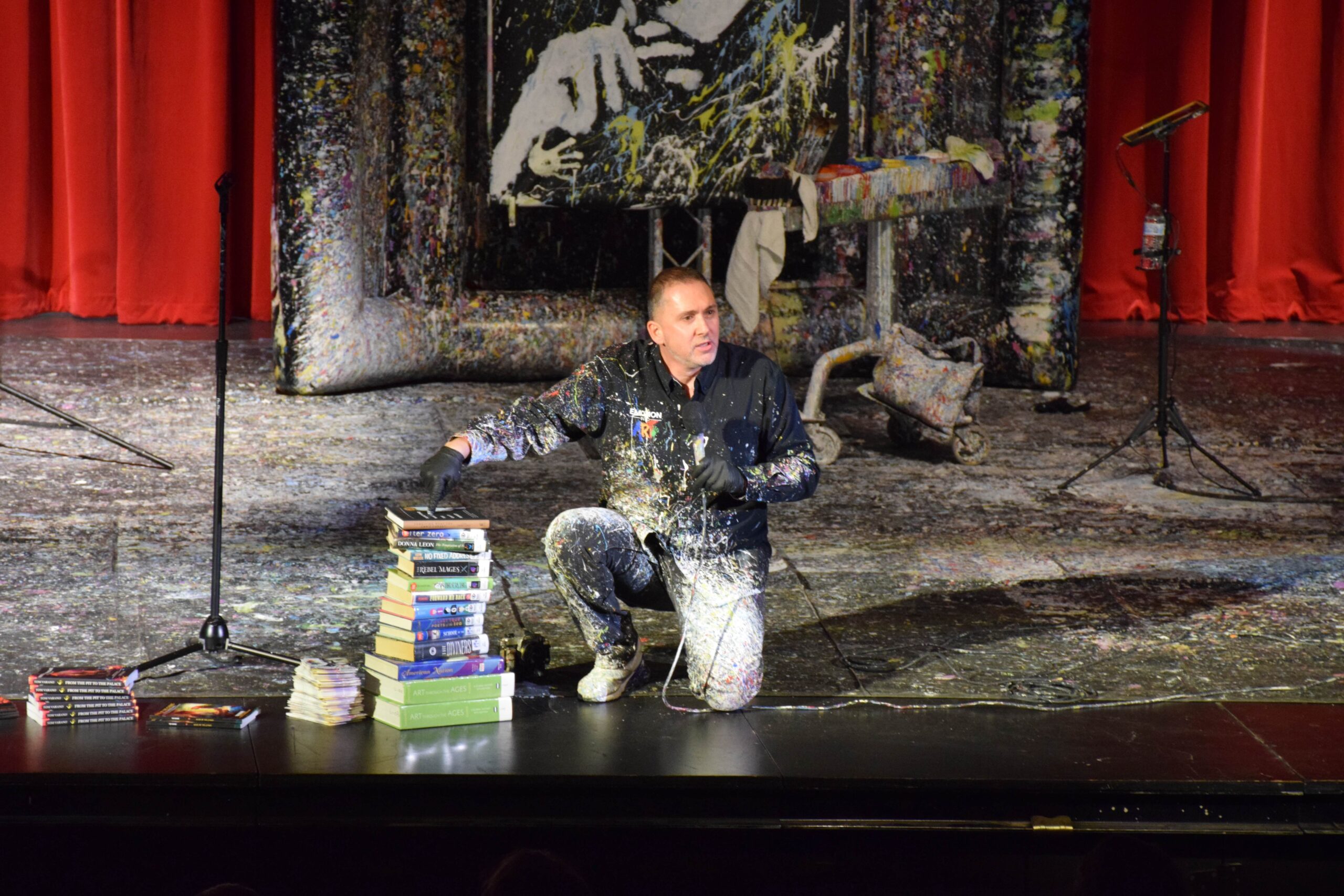 Rye City School District Students Welcome Motivational Artist Tom Varano
