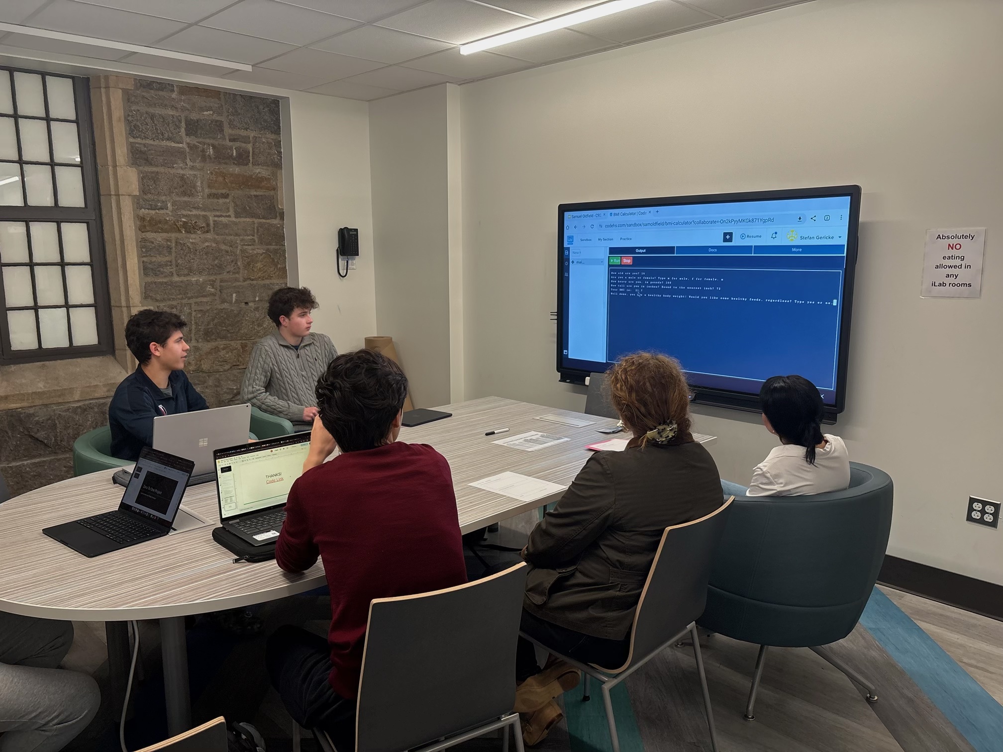 Rye High School Students Showcase Innovation Through Coding Projects