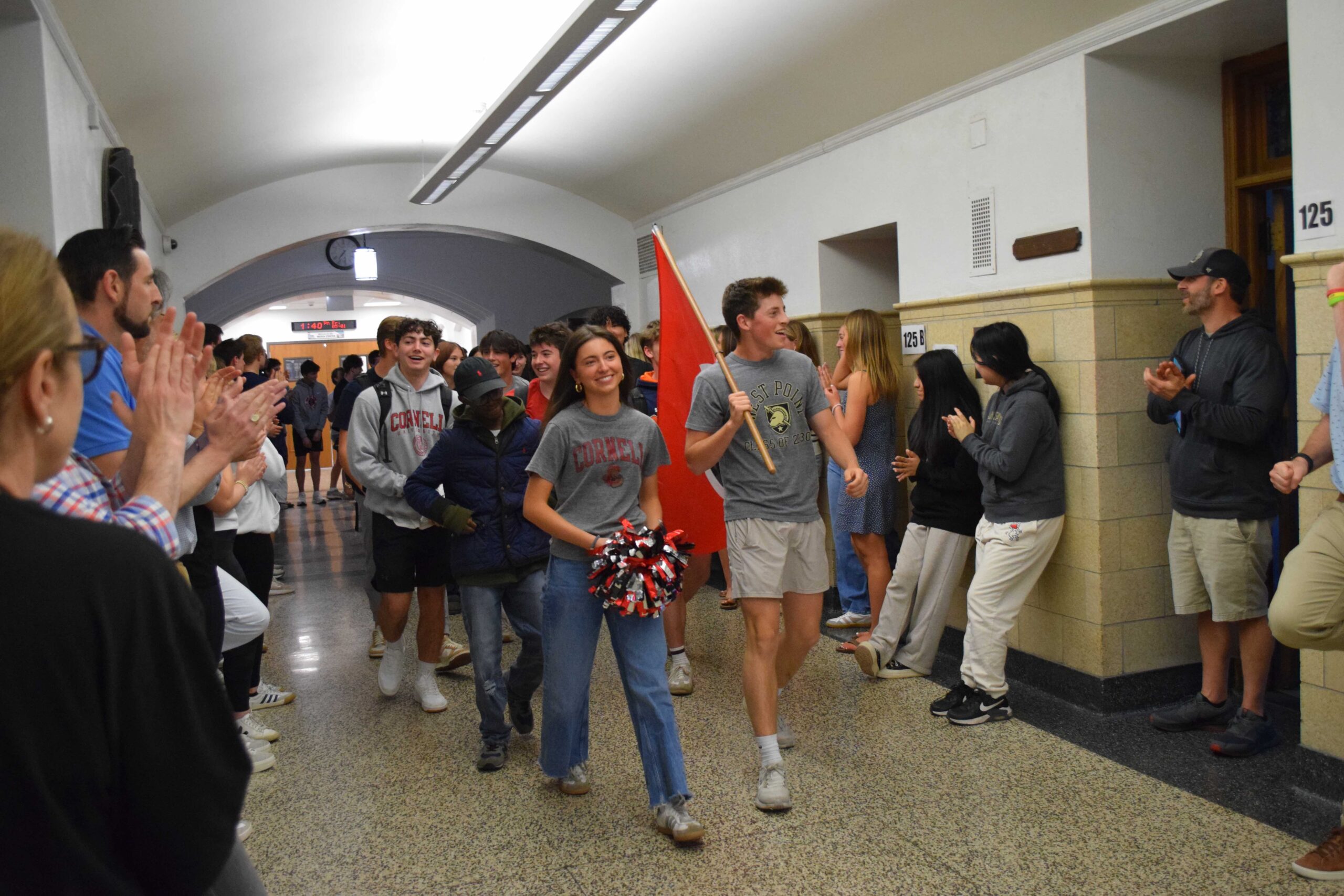 Rye High School Seniors Celebrate Send-Off Tradition