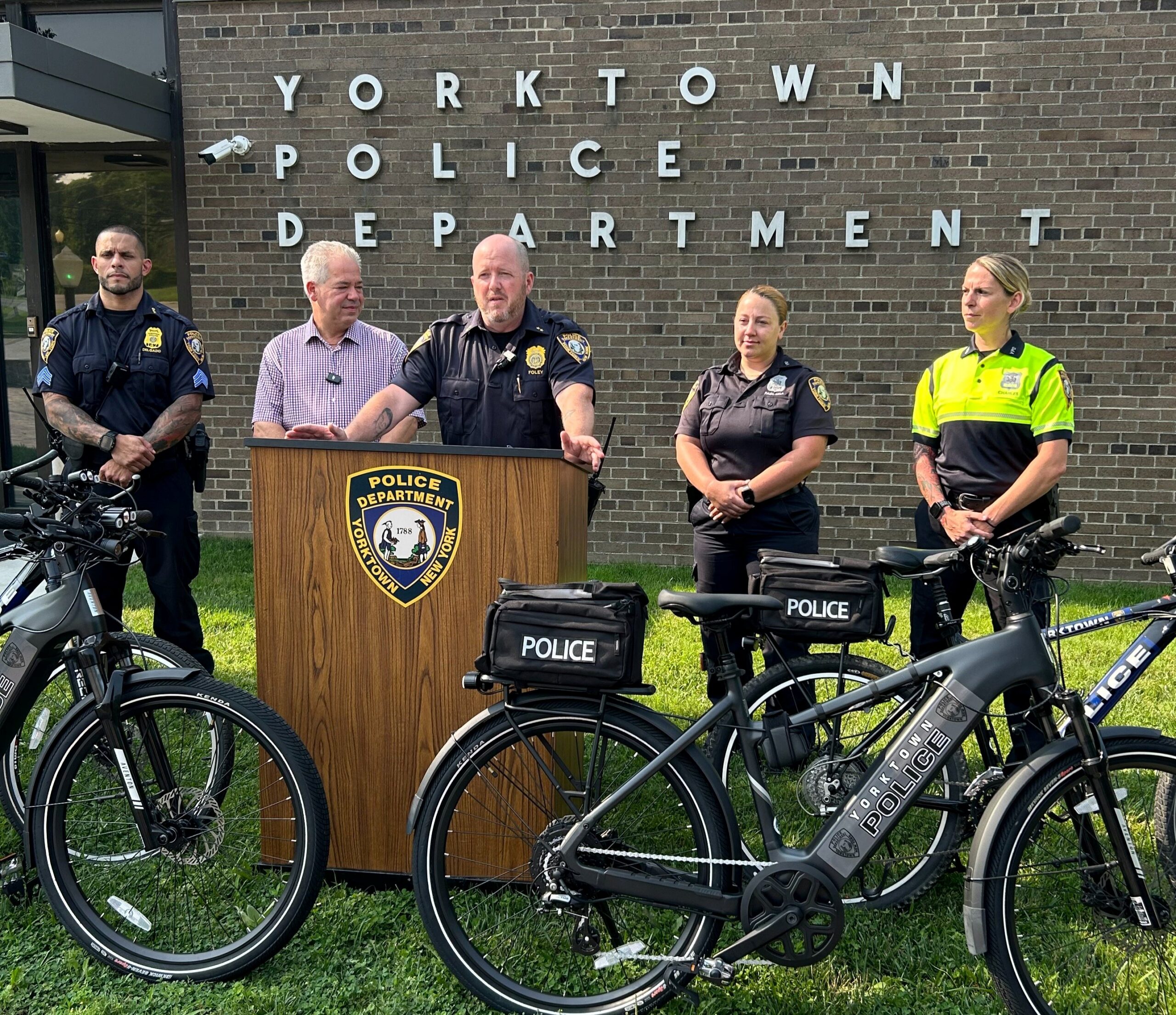 Yorktown Police Launch New Bike Unit to Strengthen Community Policing