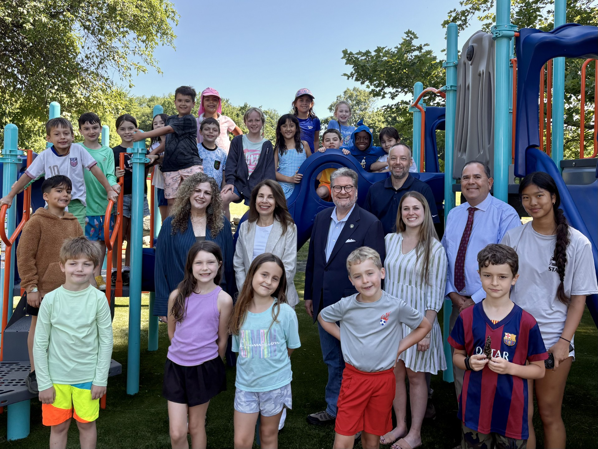 Harckham’s $100K Funding Makes New Castle Playground Possible