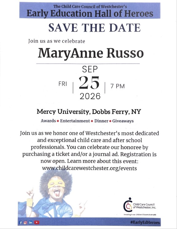 YMCA of Central and Northern Westchester Celebrates Mary Anne Russo