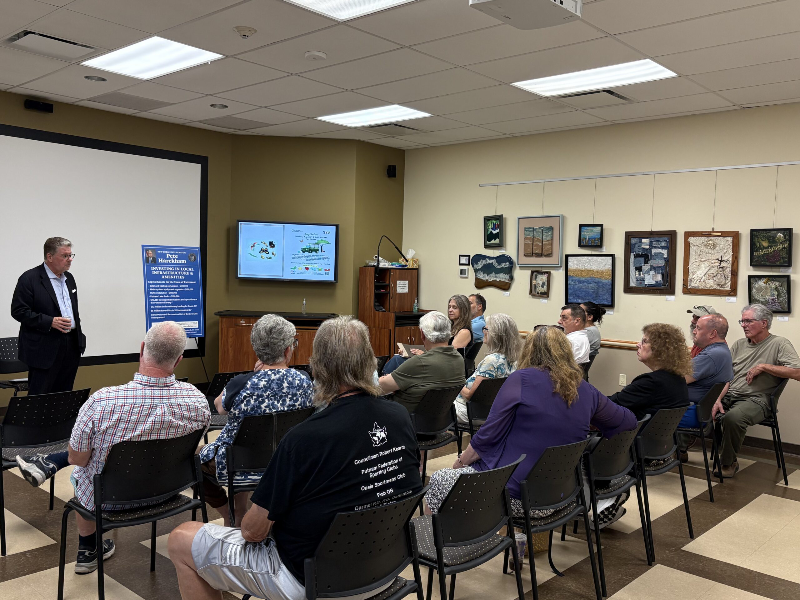 Harckham Hosts Coffee and Conversation Event in Patterson