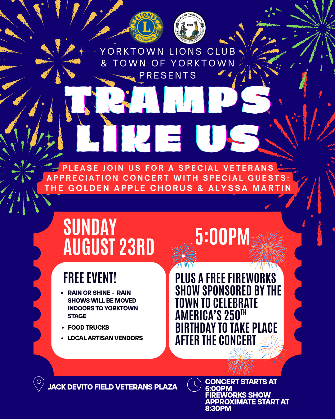 Yorktown Summer Finale Celebrates America’s 250th Anniversary with Fireworks
