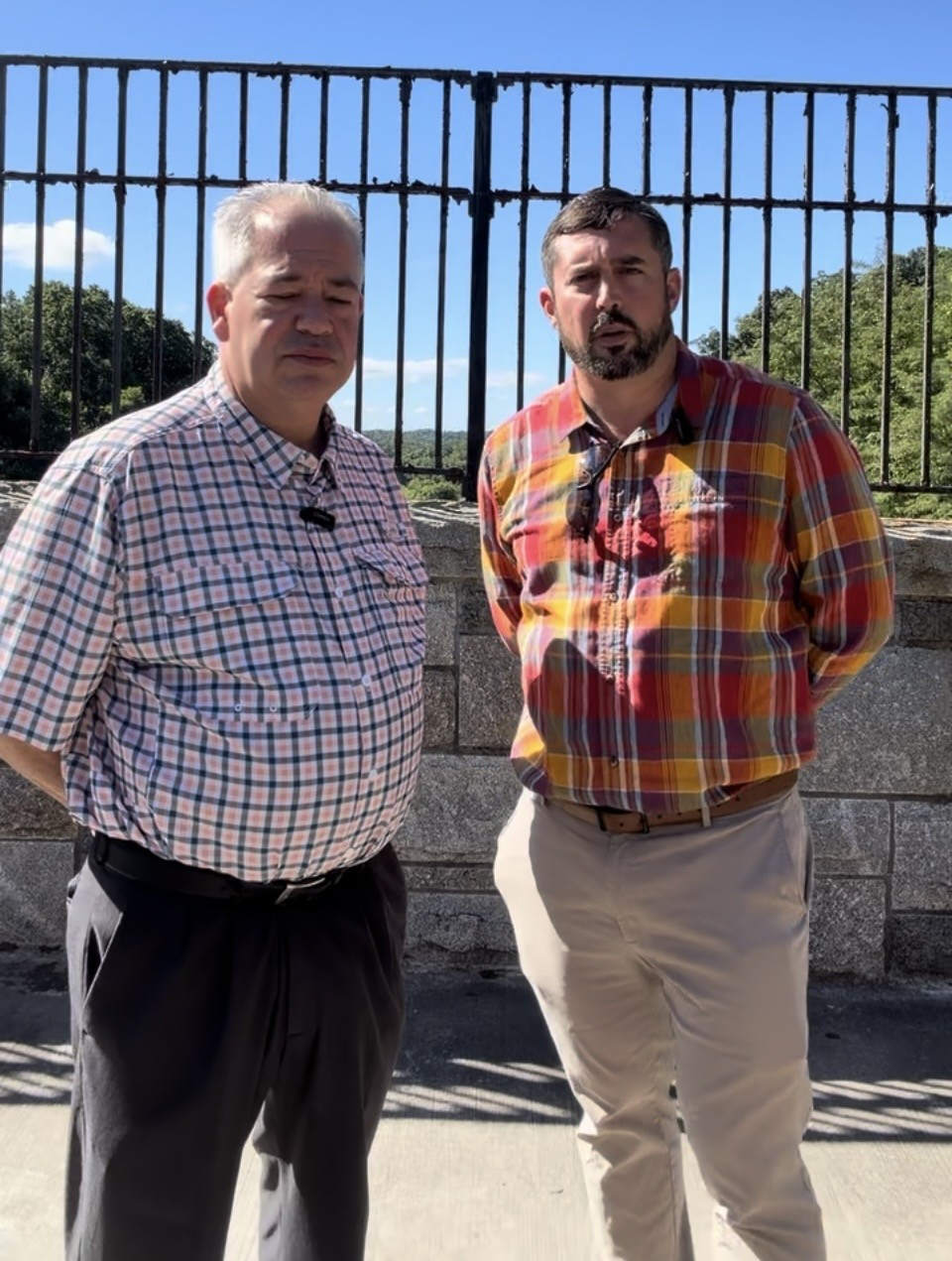 Hate Graffiti Removed from Atomic War Veterans Memorial Bridge in Yorktown