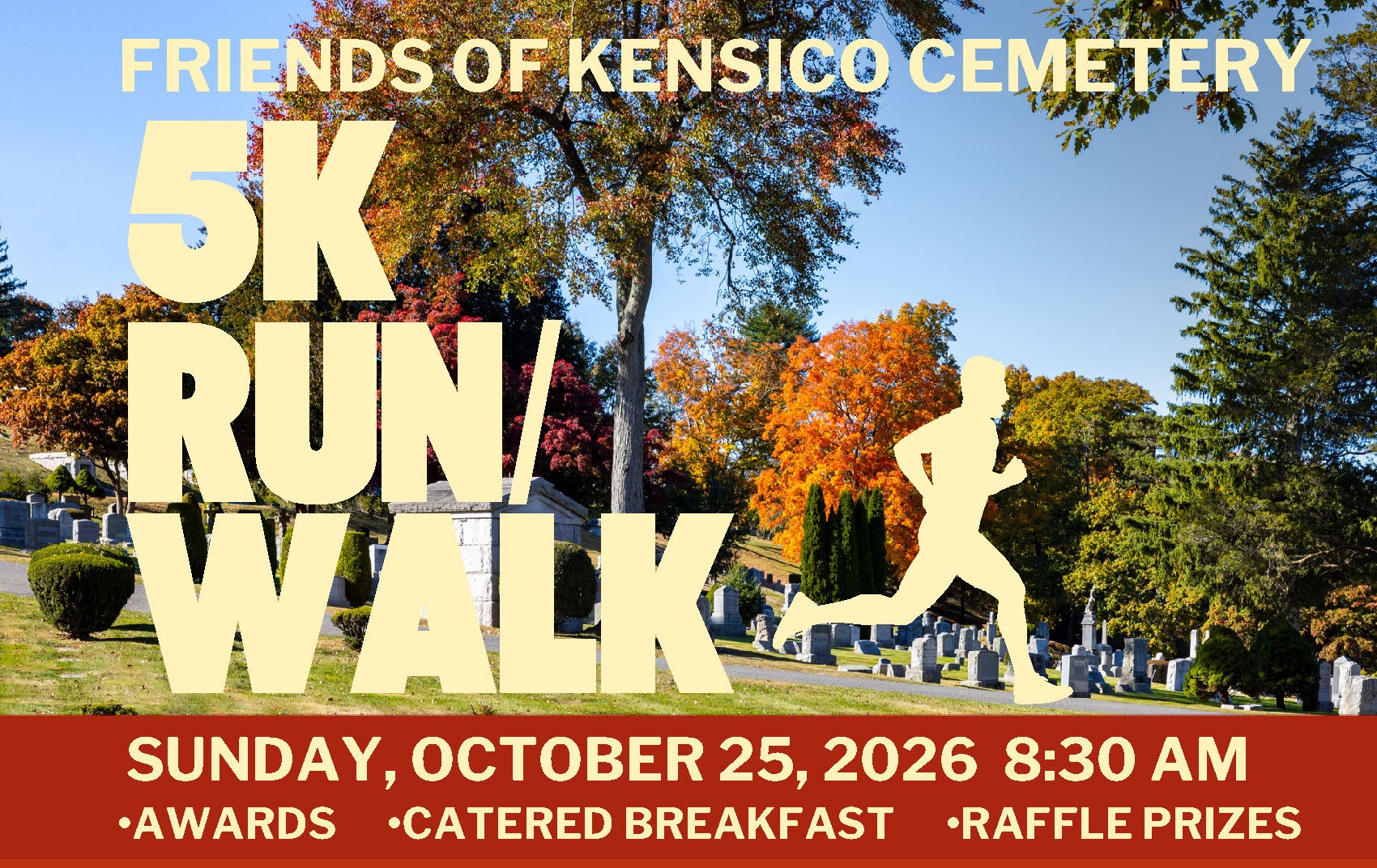 Friends of Kensico Cemetery Hosts Annual 5K Supporting Historic & Cultural Preservation in Westchester County