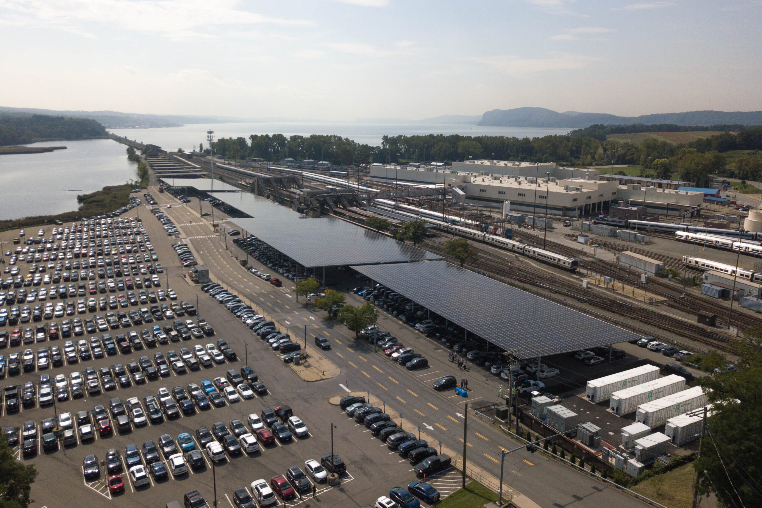 Croton-on-Hudson Celebrates Landmark Solar Canopy Project at Croton-Harmon Train Station