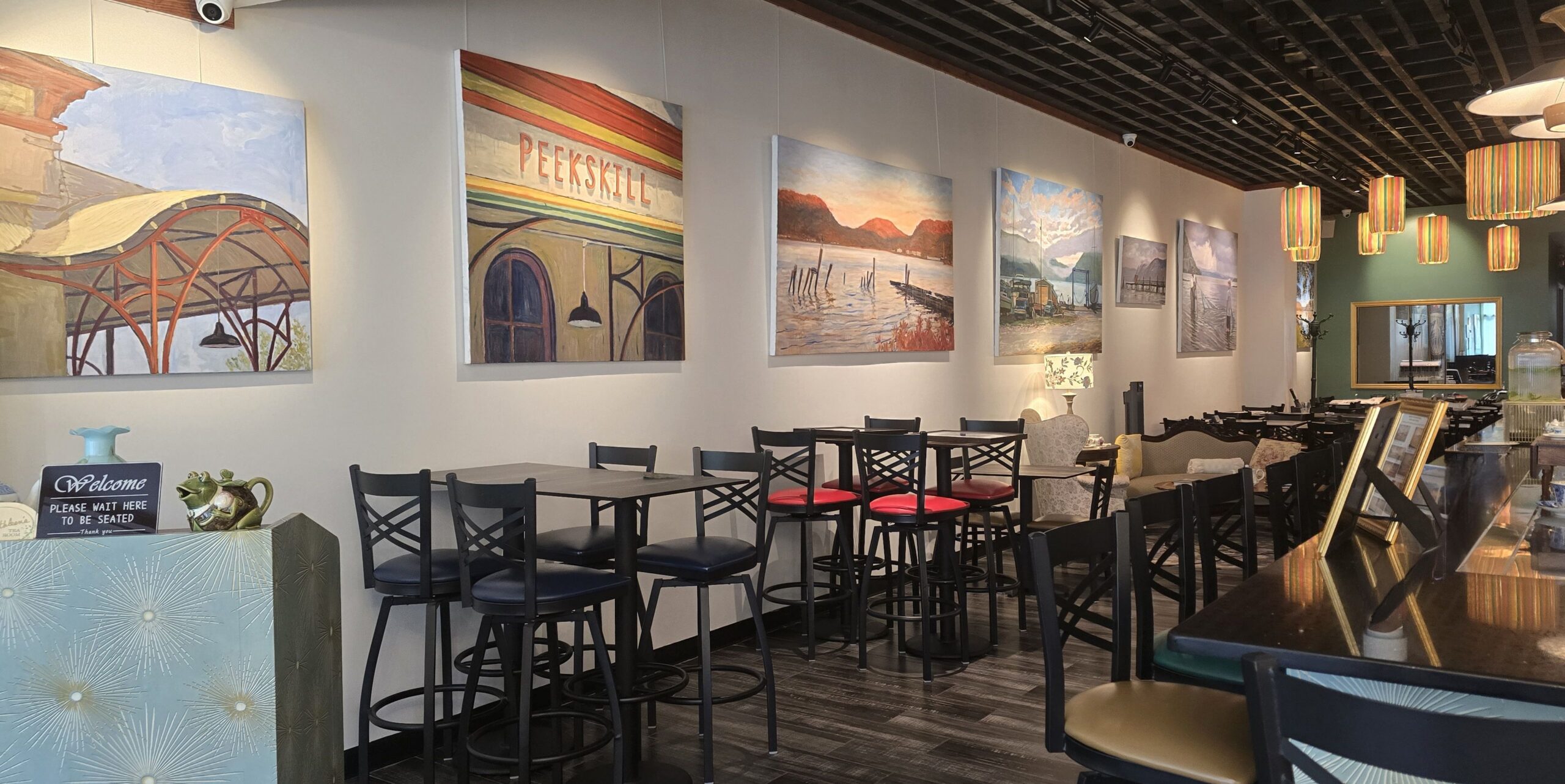Art, History and Afternoon Tea: Kathleen’s Tea Room Opens New Rotating Gallery in Downtown Peekskill