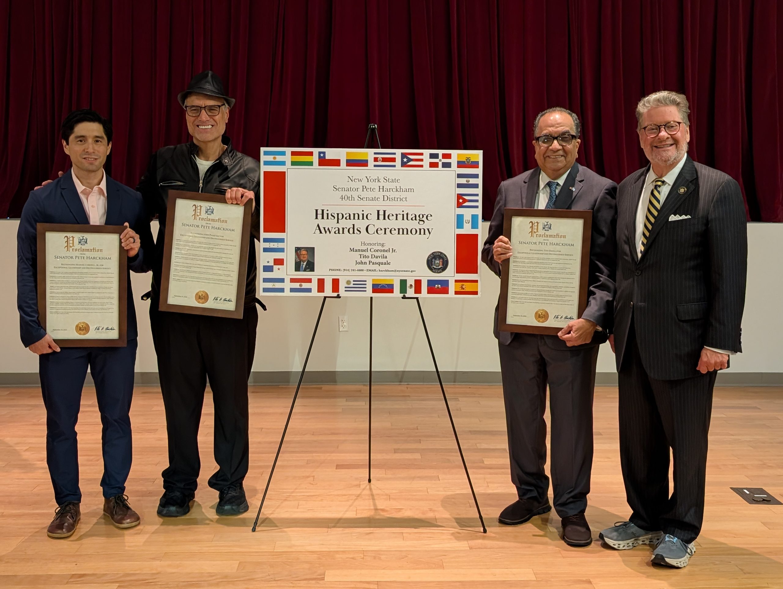 Harckham Commemorates Hispanic Heritage Month